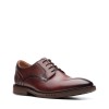 Clarks - Un Hugh Lace Brown Leather